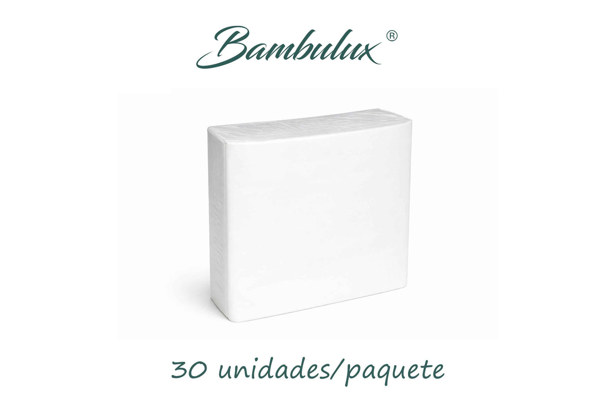 Servir. Bambulux 40x40 480u Déco. Melocoton diagonal