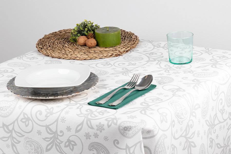 Rollo Air Soft 1,20x25m Deco. Cachemir Gris (Sin Precorte)