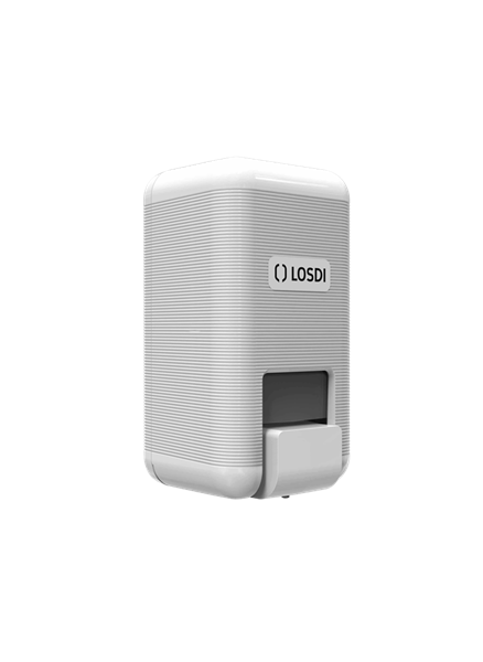 Dosificador Jabón Líquido 1L Eco-Luxe Blanco Losdi Plástico Reciclado