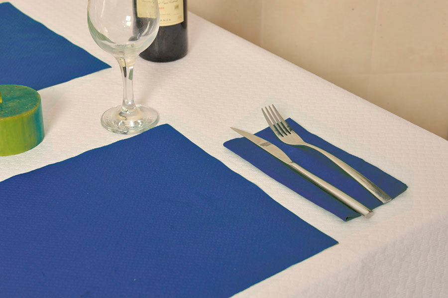 Nappe en papier 30x40 100gr. Fonds 500 unités