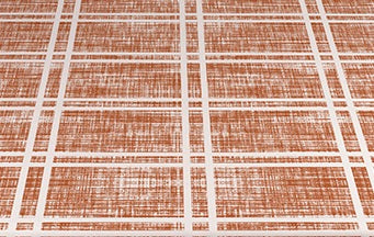 Mantel Cortado Bambulux 100x100cm Pleg. 1/8 Deco. Menorca Terra, 100uds