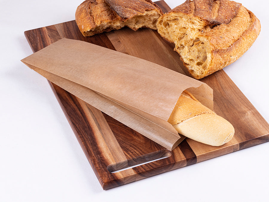 Paper Bag 9+5x32cm 35gr. Laid Kraft 1,000 units.