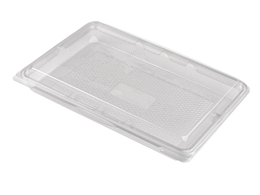 ;Hinged lid container of sliced meats -pet- 1,250cc 25 units (-15ºC to +55ºC)