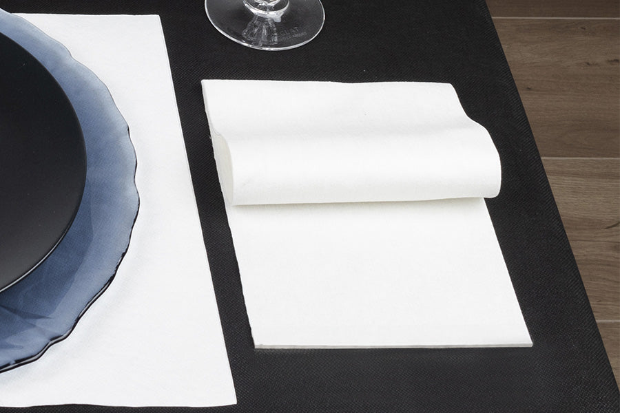 Serv. Bambutex 30x40 Pl.1/4 600 units White