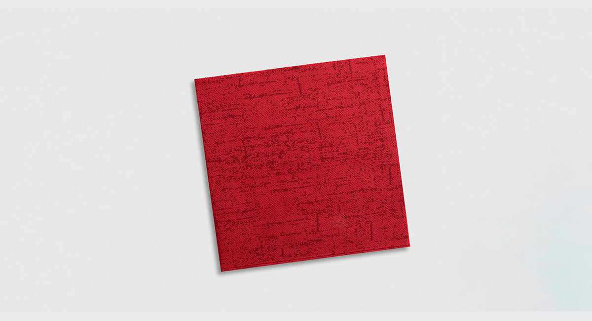 Servilleta Air Soft 40x40cm Rojo Deco. Strauss Negro, 600uds