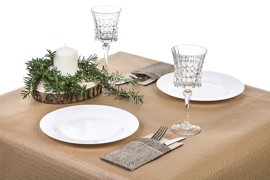 Eco Nature paper tablecloth 100x100 50gr. 400 units
