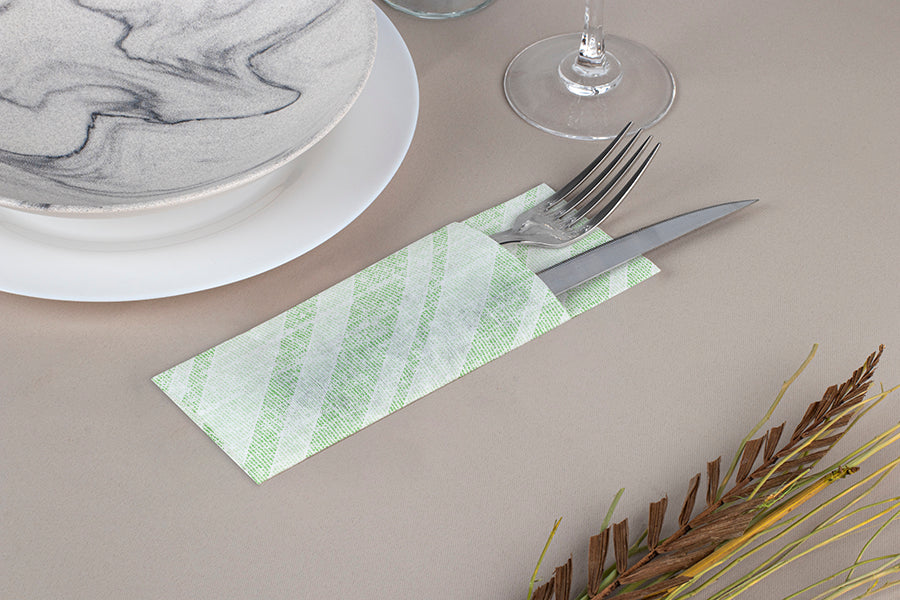 Mini Kanguro Hidrosoft 32x40 50gr. 600uds. Deco. Marea VE/PI (Verde/Pistacho)