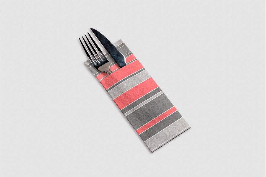 ; Mini Kanguro Air Soft 30x40cm Deco. Linde Rojo/Gris, 600uds