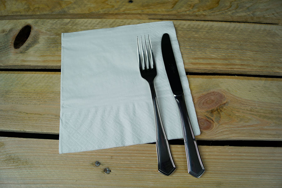 Servilleta 40x40cm -Blanco- 3 Capas, 50uds 36paq