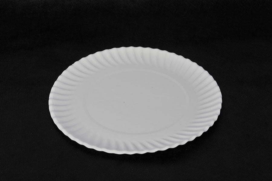 Plato cartón 23cm, 50uds