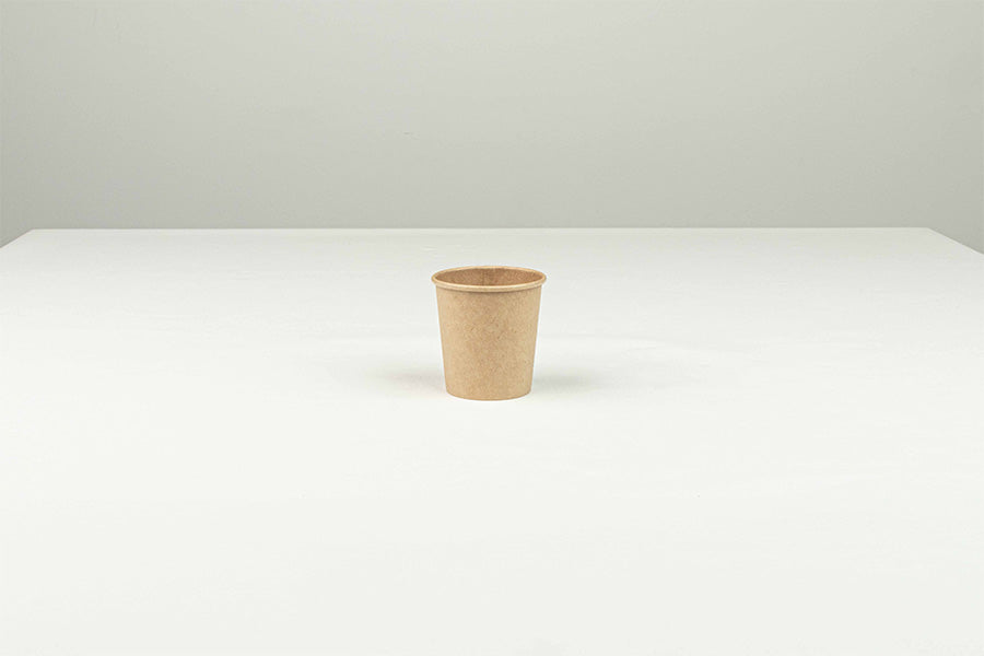 Vaso Papel Kraft 120cc. 4oz (20pq. x 50uds)