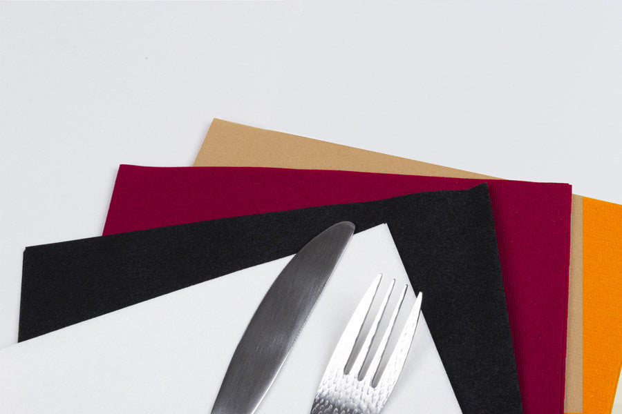 Servilleta Air Soft 48x48cm Burdeos, 400uds