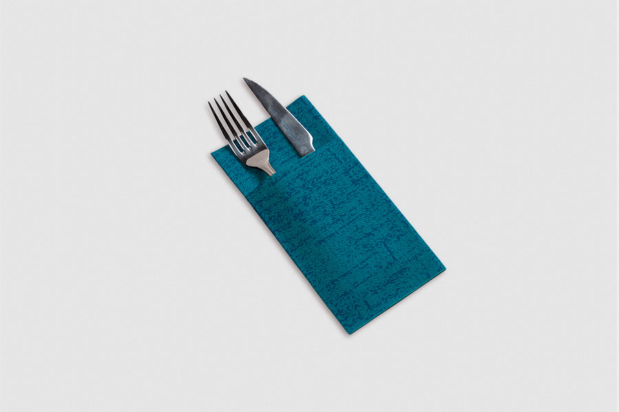 Kanguro Air Soft 40x40cm Turquesa Deco. Strauss Azul, 480uds