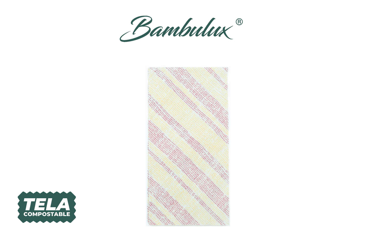 Servir. Bambulux 48x48 Pl. 1/8 300uds. Blanco MR BU Déco. Marea Bordeaux