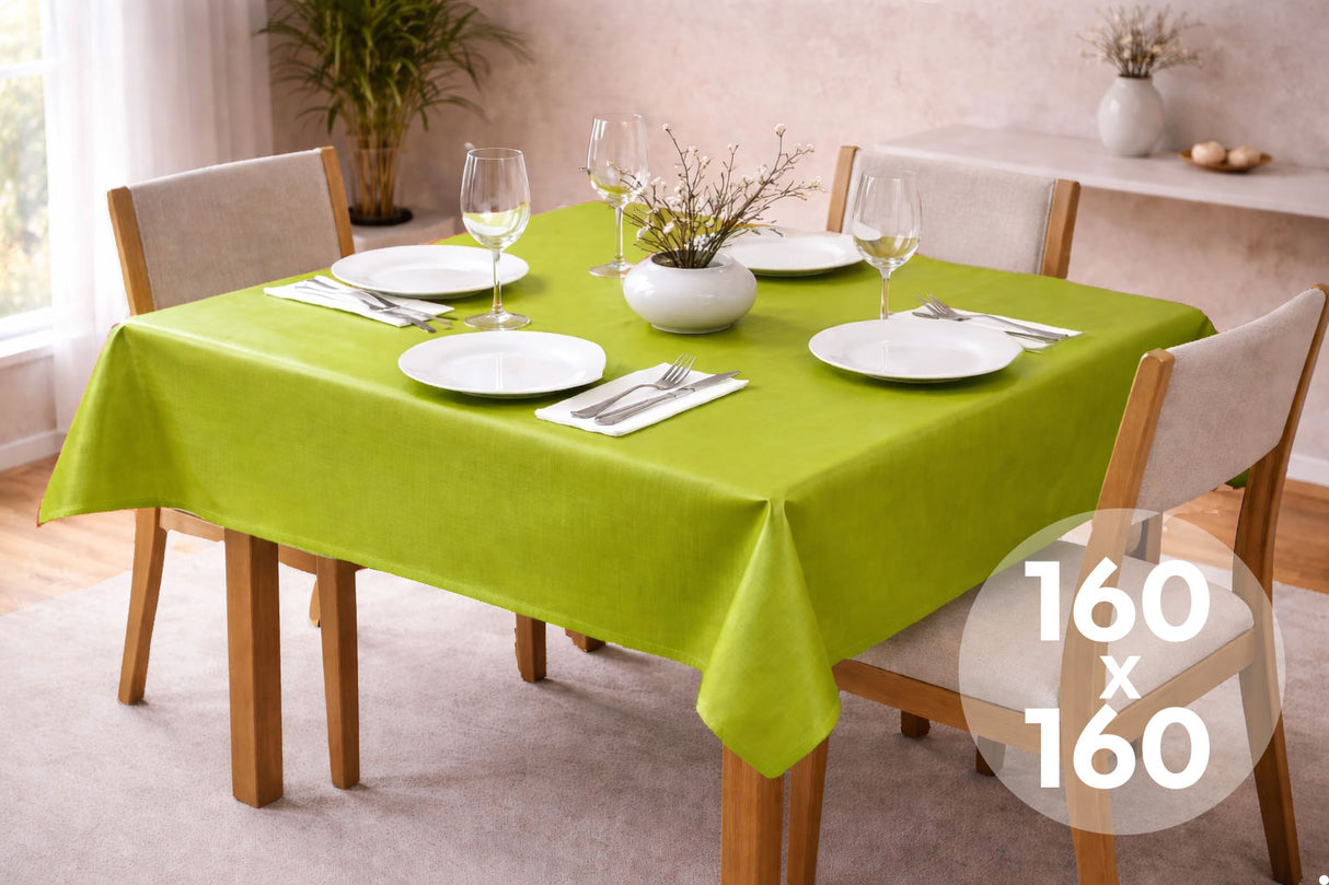 Mantel Extratela Alba Plus 160x160cm Pistacho (Confeccionado a 156x156cm)