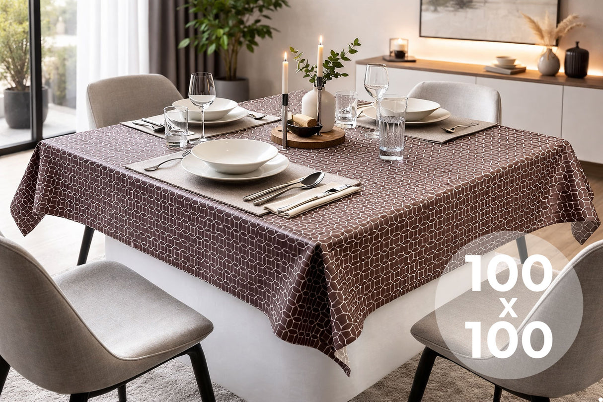 Mantel Extratela Alba Plus 100x100cm Hexagonal (Confeccionado a 96x96cm)