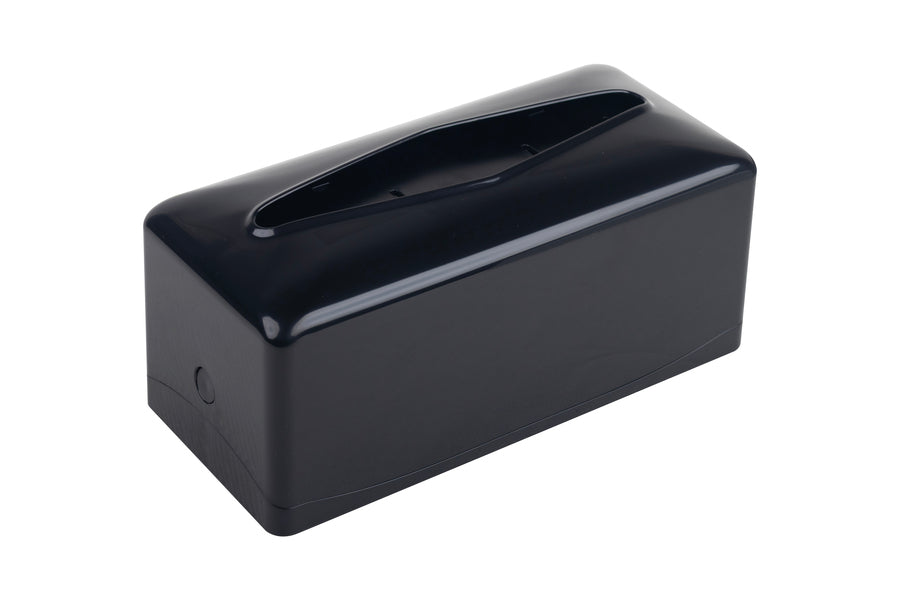 Dispensador Toalla 220mm Negro, 8uds.