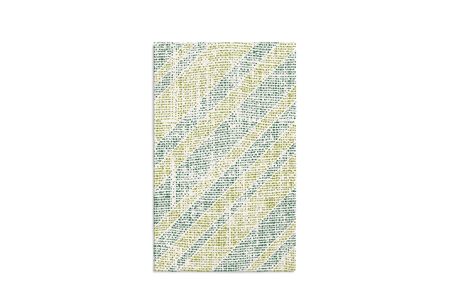 Servilleta Bambulux 30x48cm Pleg. 1/4 Deco. Marea Verde, 480uds