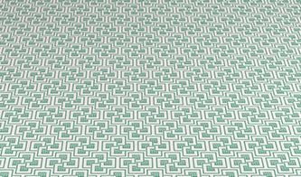 Mantel Cortado Bambulux 100x100cm Pleg. 1/8 Deco. Montecarlo Agua Marina, 100uds