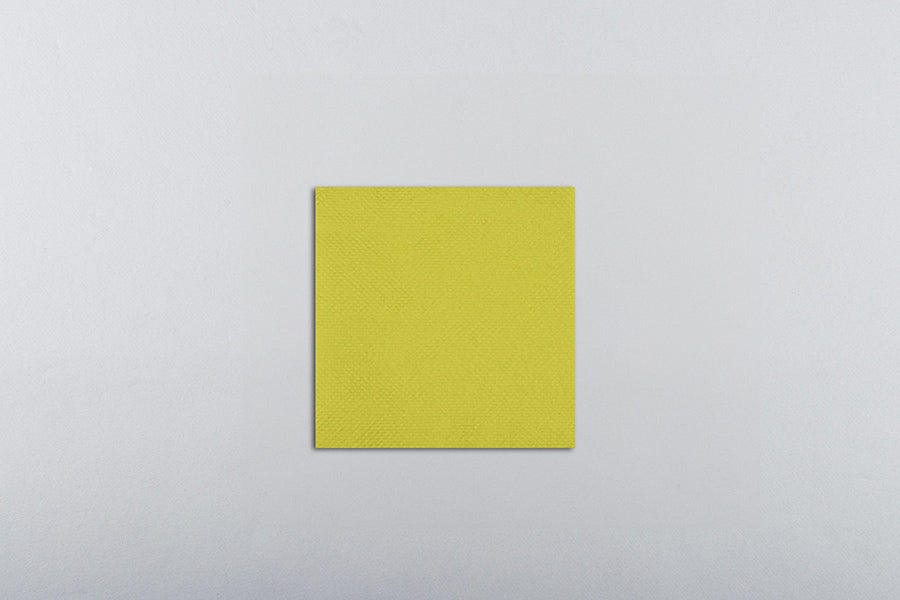 Servilletas Punta Punta 20x20cm Amarillo, 100uds 30pq