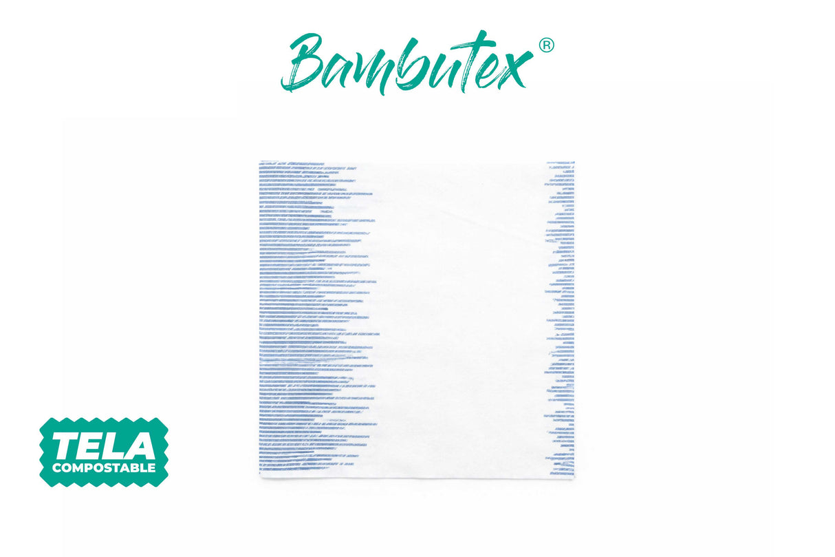 Servilleta Bambutex 48x48cm Deco. Sonora Azul, 300uds