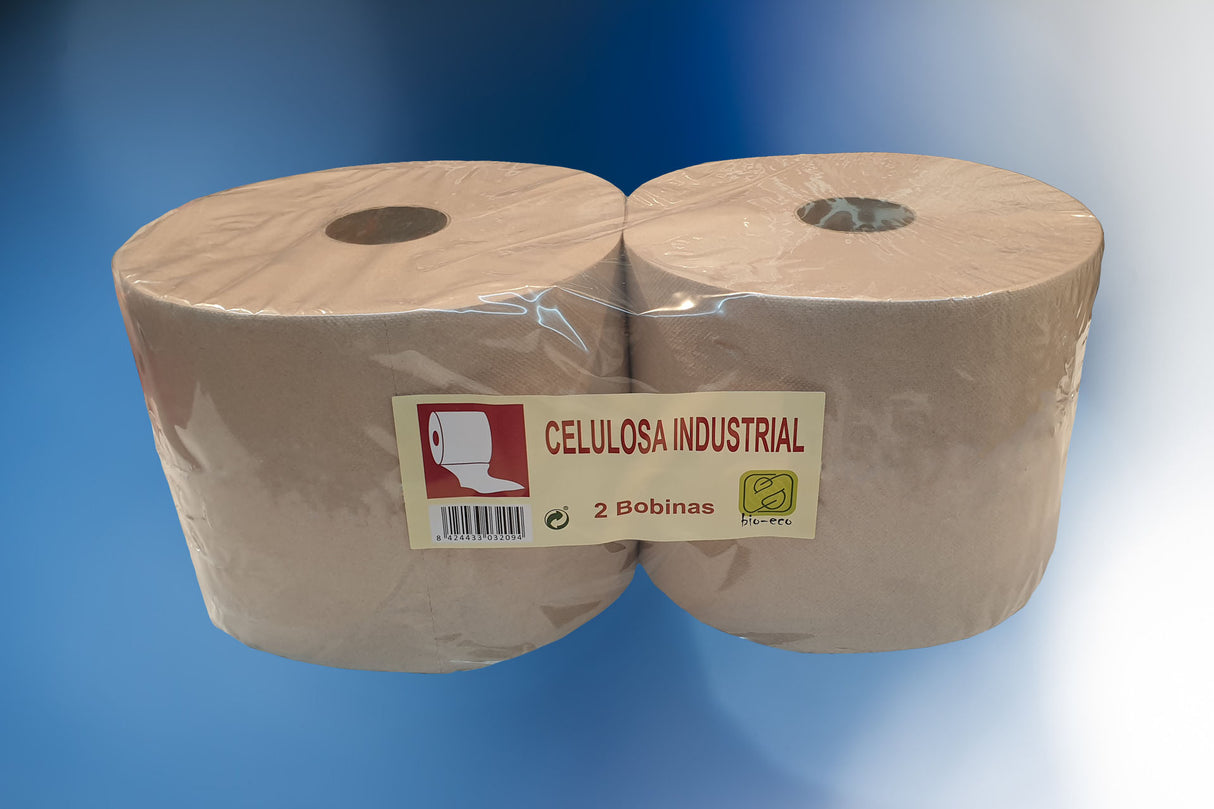 Bobine laminée industrielle Eco Nature 3 kg. 2 unités.