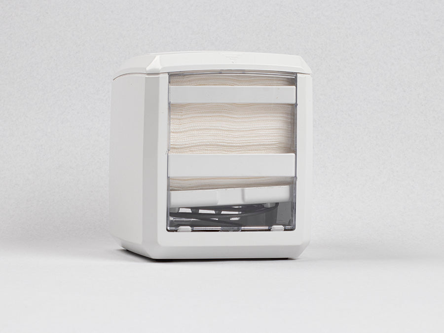 Square Napkin Holder 10x20 ABS White