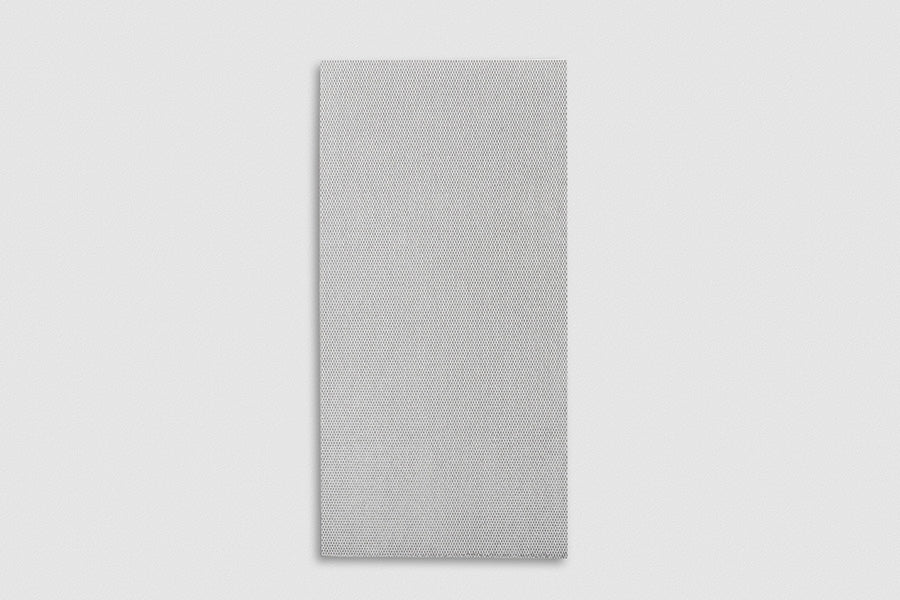 Servilleta Air Soft 48x48cm Pleg. 1/8 L Blanca Deco. Texas Gris, 360uds