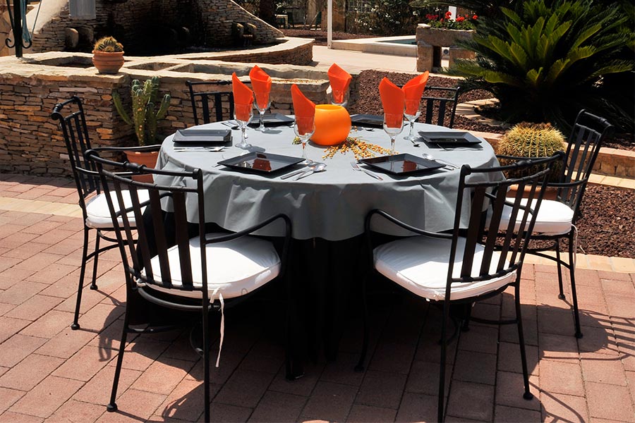 Mantel Redondo Novotex 120cm, 150uds