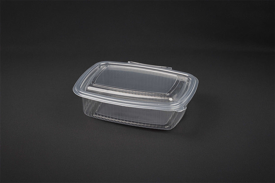 Envase Bisagra Oval -PP- 650cc. (8pq. x 50ud.)