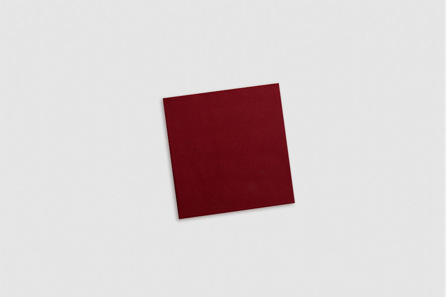 Servilleta Air Soft 20x20cm Burdeos, 1800uds
