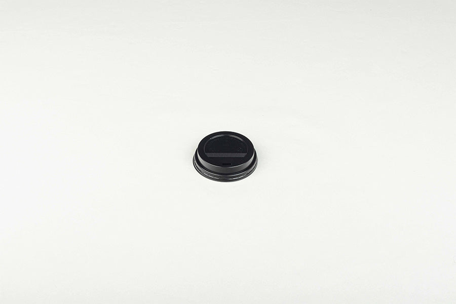 Tapa Vaso Papel 240cc. 8oz Negra (20pq. x 50uds)