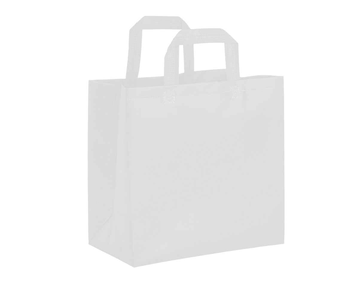 ; Novotex Box Bag 29+10x27cm 80gr. White 240 pcs.
