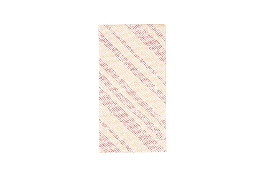 Servilleta Bambulux 48x48cm Pleg. 1/8 Deco. Marea Burdeos, 300uds