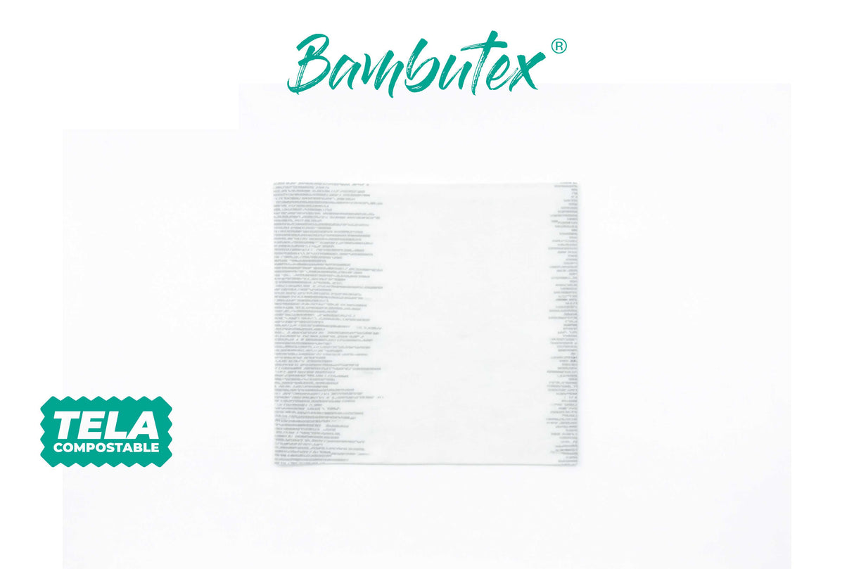 Servilleta Bambutex 40x40cm Deco. Sonora Gris, 600uds