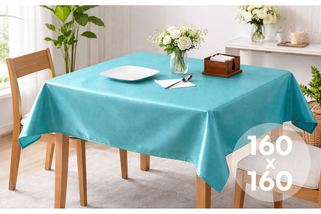 Mantel Extratela Alba Plus 160x160cm Turquesa (Confeccionado a 156x156cm)