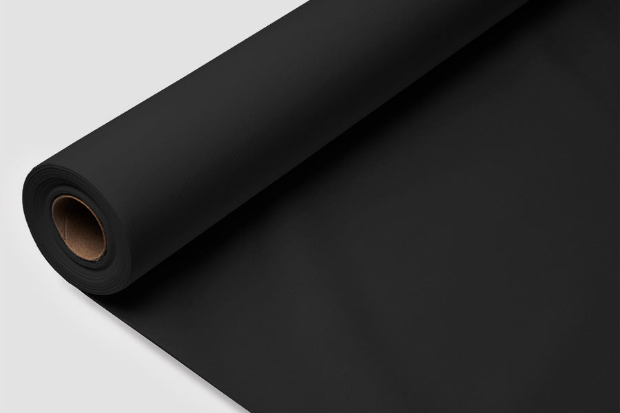 Rollo Mantel Air Soft 1x25m Negro