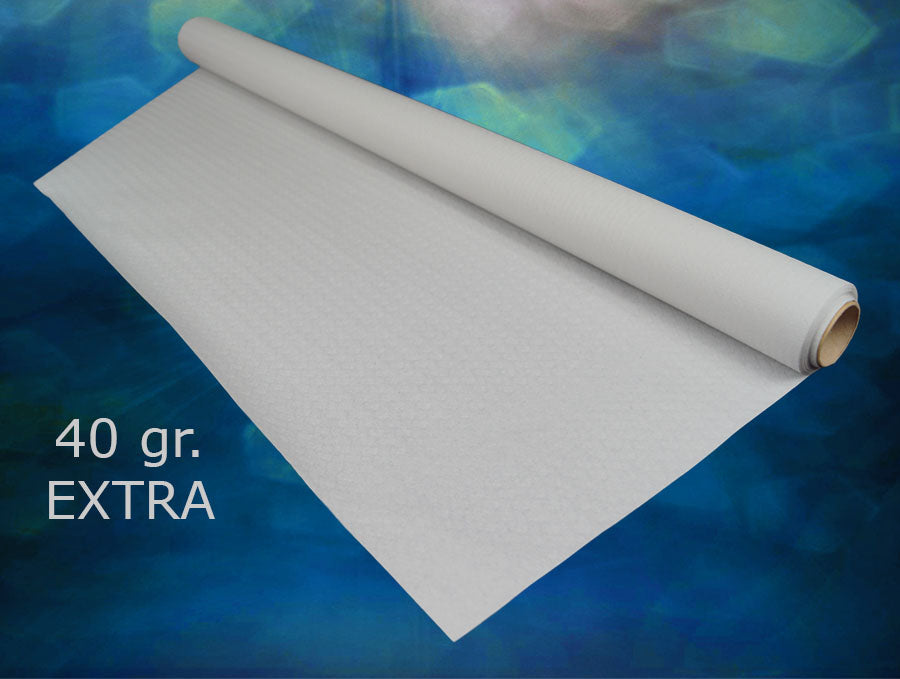 White paper tablecloth roll 40gr. EXTRA 1x100