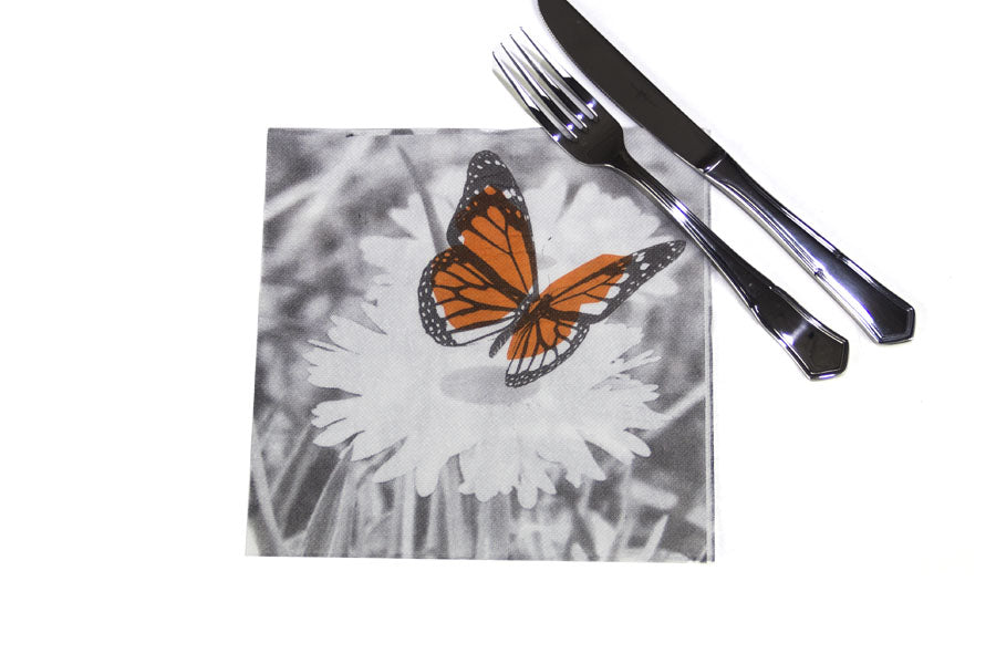 Servilleta Punta Punta 40x40cm Deco. Margas, 600uds