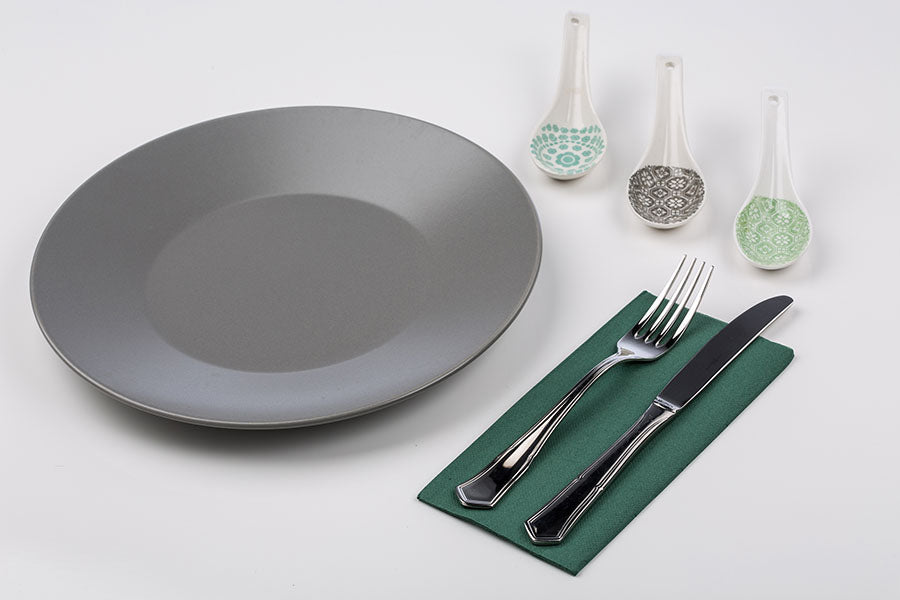 PP Napkin 40x40 Fold. 1/8 1200 units. Green