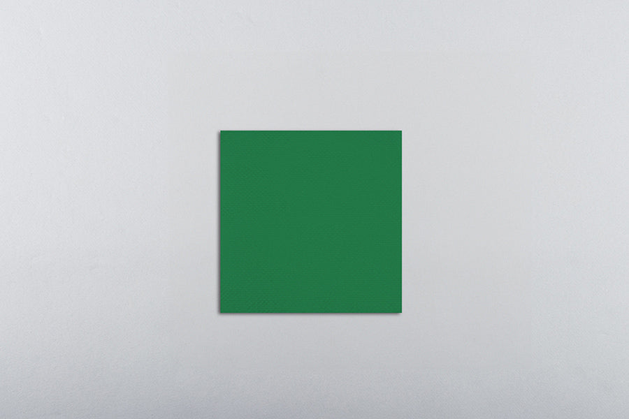 Servilletas Punta Punta 20x20cm Verde, 100uds 30pq