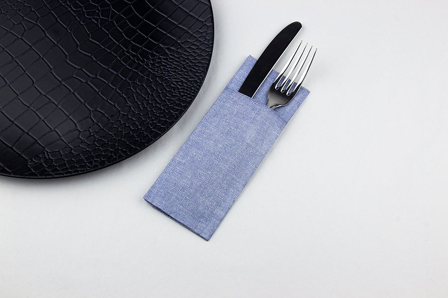 Mini Kangucel Punta Punta 32x40cm Deco. Cow Boys Azul, 1.200uds