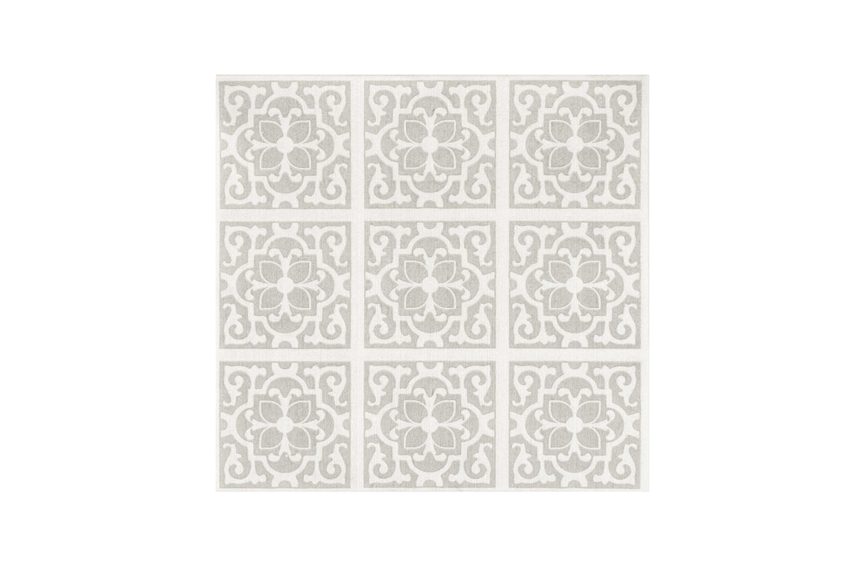 Servilleta Bambutex 40x40cm Deco. Azulejo Gris, 600uds