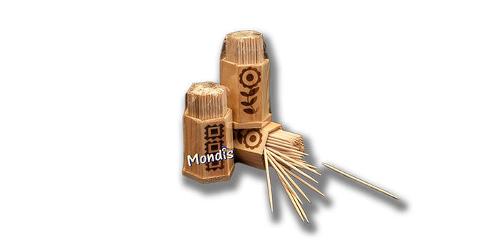 Palillero Madera avec Palillos, 24uds