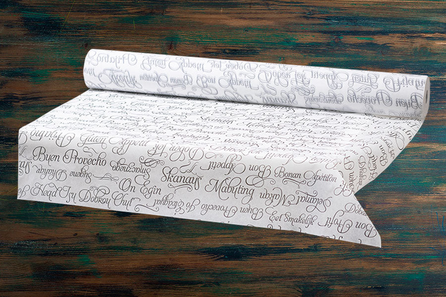 Rollo Mantel Novotex 1,20x50m Prec. 40cm Blanco Deco. Buen Provecho