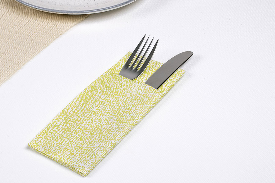 Mini Kanguro Bambutex 32x40 400uds. Blanc Déco. Esparta Pistache