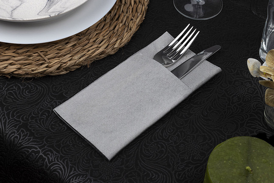 Kanguro Air Soft 40x40cm Deco. Texas Negro, 480uds