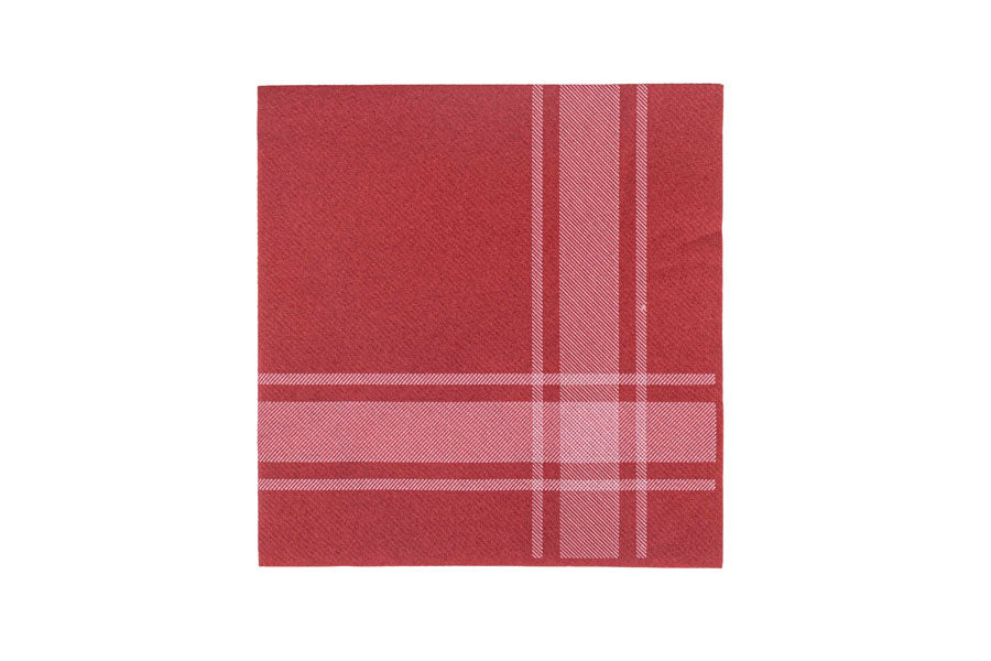 Servilleta Air Soft 40x40cm Burdeos Deco. Kitchen, 600uds