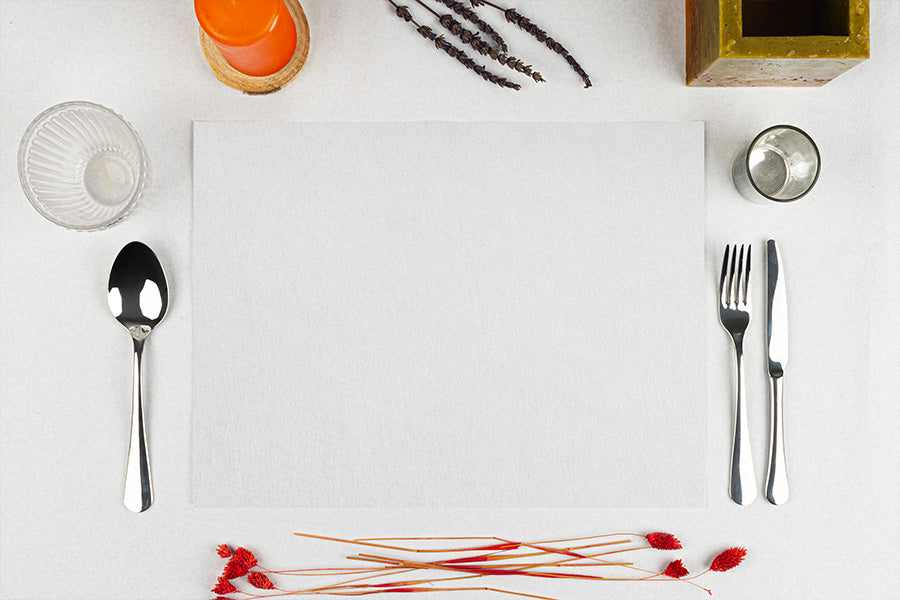 Bambulux Cut Tablecloth 30x40cm 250 units.