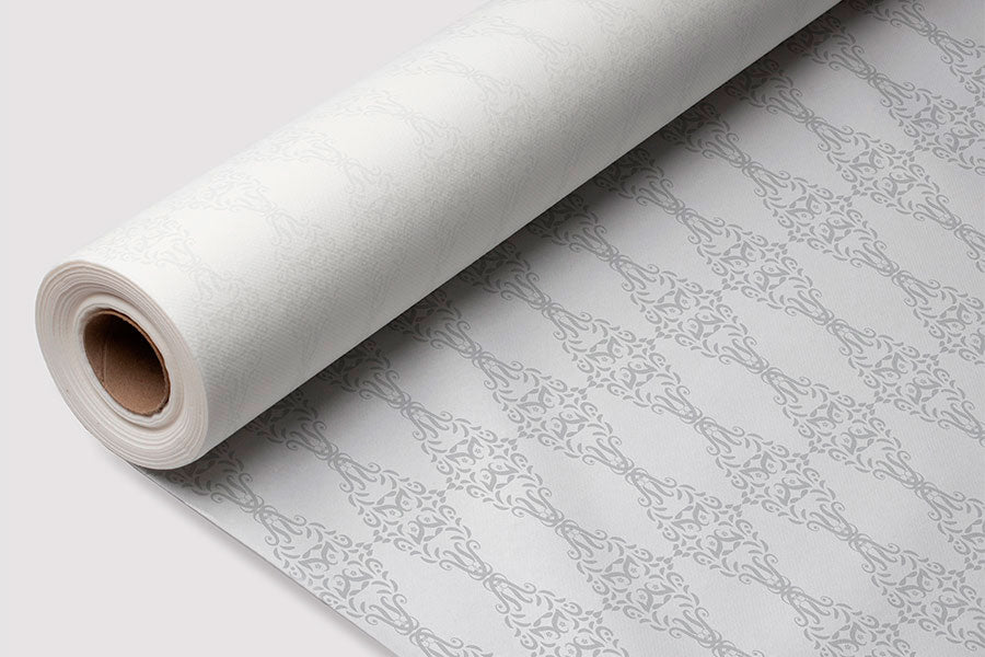 Rollo Mantel Air Soft 1,20x25m Deco. Escorial Gris